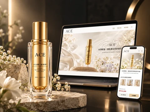 ACE｜保養品電商網站
